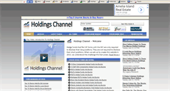 Desktop Screenshot of holdingschannel.com